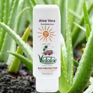 crema solar aloe